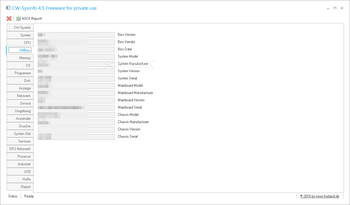 CWSysinfo screenshot 4