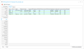 CWSysinfo screenshot 8