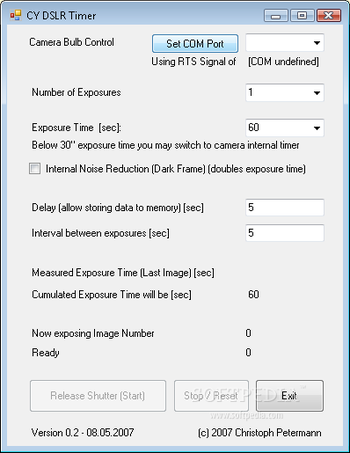 CY DSLR Timer screenshot