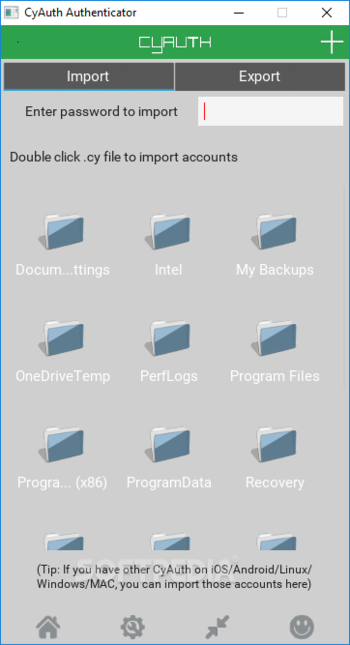 CyAuth screenshot 4