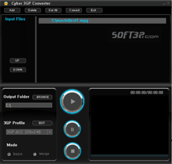 Cyber 3GP Converter screenshot 3