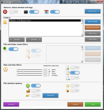 Cyber-D's Autodelete screenshot 2