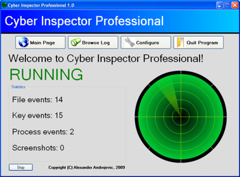 Cyber Inspector Professional screenshot