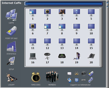 Cyber Internet Cafe Software screenshot