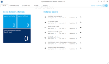 Cyberarms Intrusion Detection screenshot