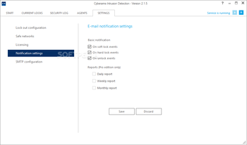 Cyberarms Intrusion Detection screenshot 13