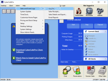 CyberCafePro screenshot 2