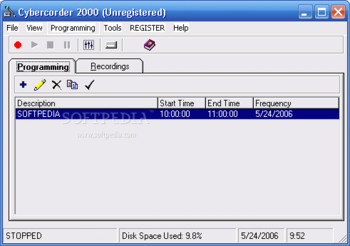 Cybercorder 2000 screenshot