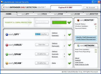 CyberDefender AntiSpyware screenshot 2