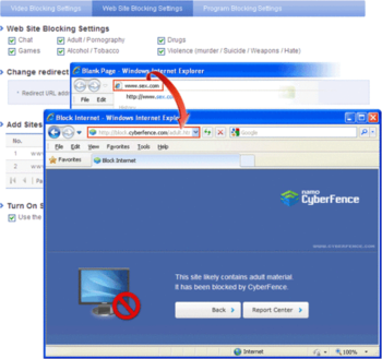 CyberFence screenshot 2