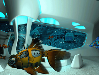 Cyberfish 3D Screensaver screenshot