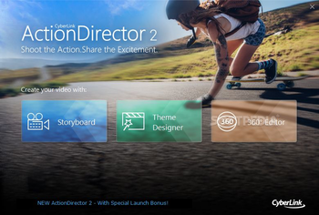 Cyberlink ActionDirector screenshot