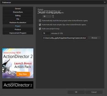 Cyberlink ActionDirector screenshot 17