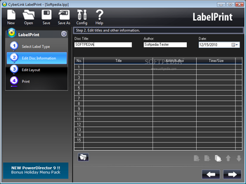 CyberLink LabelPrint screenshot 2