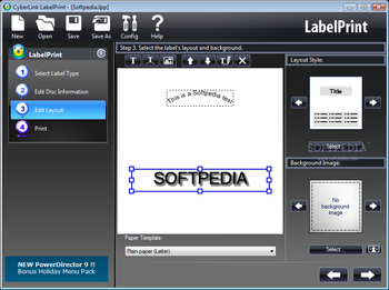 CyberLink LabelPrint screenshot 3