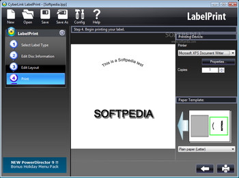 CyberLink LabelPrint screenshot 4