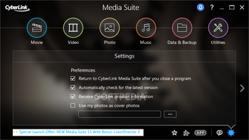 CyberLink Media Suite screenshot 22