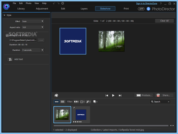 CyberLink PhotoDirector screenshot 9