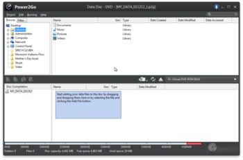 CyberLink Power2Go Essential screenshot 3