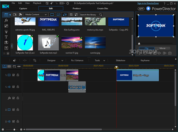 CyberLink PowerDirector screenshot 2