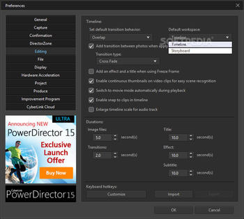 CyberLink PowerDirector screenshot 31