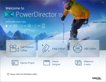 CyberLink PowerDirector screenshot 2