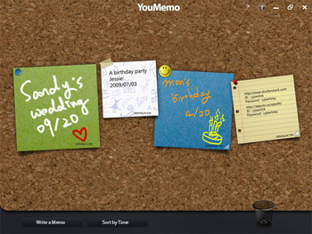 Cyberlink YouMemo screenshot