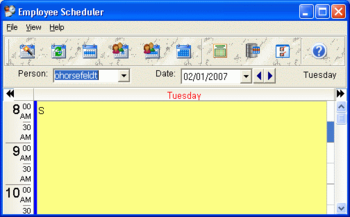 CyberMatrix Employee Scheduler screenshot 2