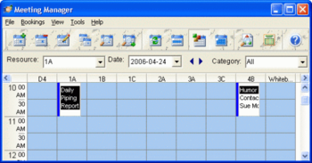 CyberMatrix Meeting Manager Client/Server screenshot