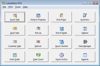 CyberMatrix Point Of Sale screenshot