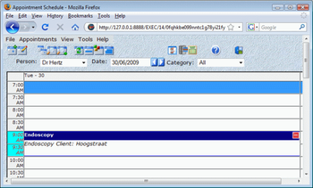 CyberMatrix Pro Schedule Web screenshot 2