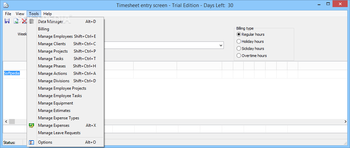 CyberMatrix Timesheets Enterprise screenshot 4