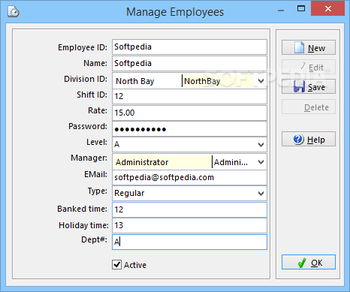 CyberMatrix Timesheets Standard screenshot 14