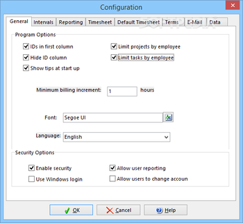 CyberMatrix Timesheets Standard screenshot 19