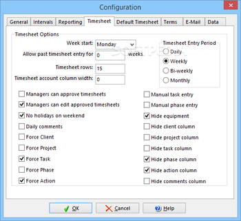 CyberMatrix Timesheets Standard screenshot 22