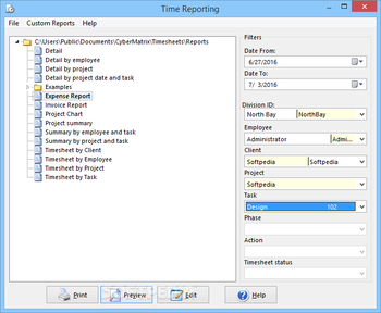 CyberMatrix Timesheets Standard screenshot 5