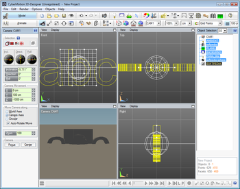 CyberMotion 3D-Designer screenshot 11