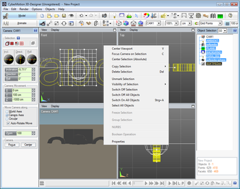 CyberMotion 3D-Designer screenshot 12