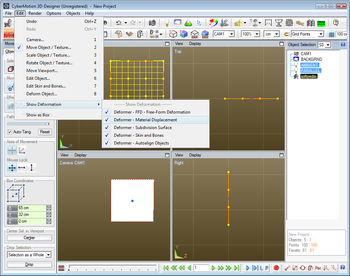 CyberMotion 3D-Designer screenshot 3