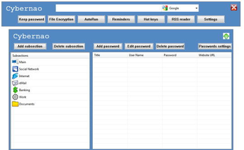 Cybernao screenshot
