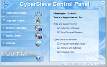 CyberSieve screenshot 2