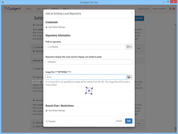 Cycligent Git Tool screenshot 2