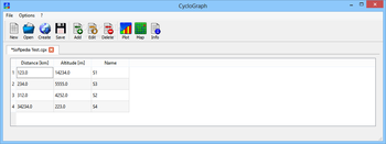 CycloGraph screenshot