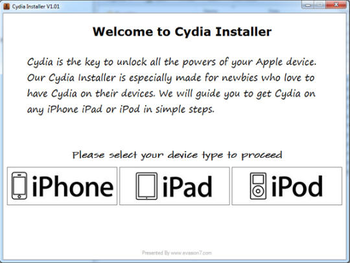 Cydia Installer screenshot