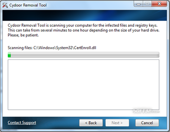 Cydoor Removal Tool screenshot 2