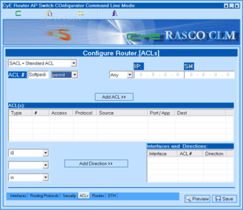 CyE Router AP Switch Configurator Command Line Mode screenshot 3