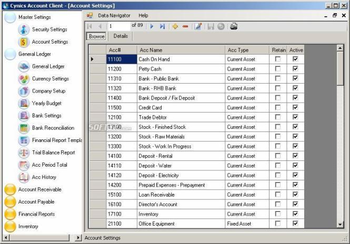 Cynics Accounting VB.NET Source Code screenshot 2