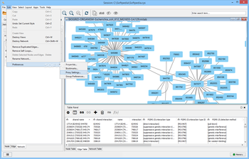 Cytoscape screenshot 3