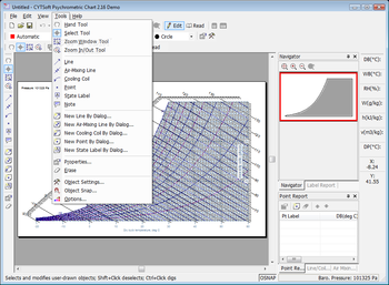 CYTSoft Psychrometric Chart screenshot 3