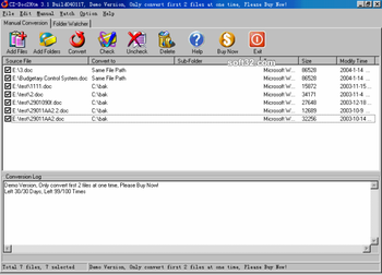 CZ-Doc2htm screenshot 3